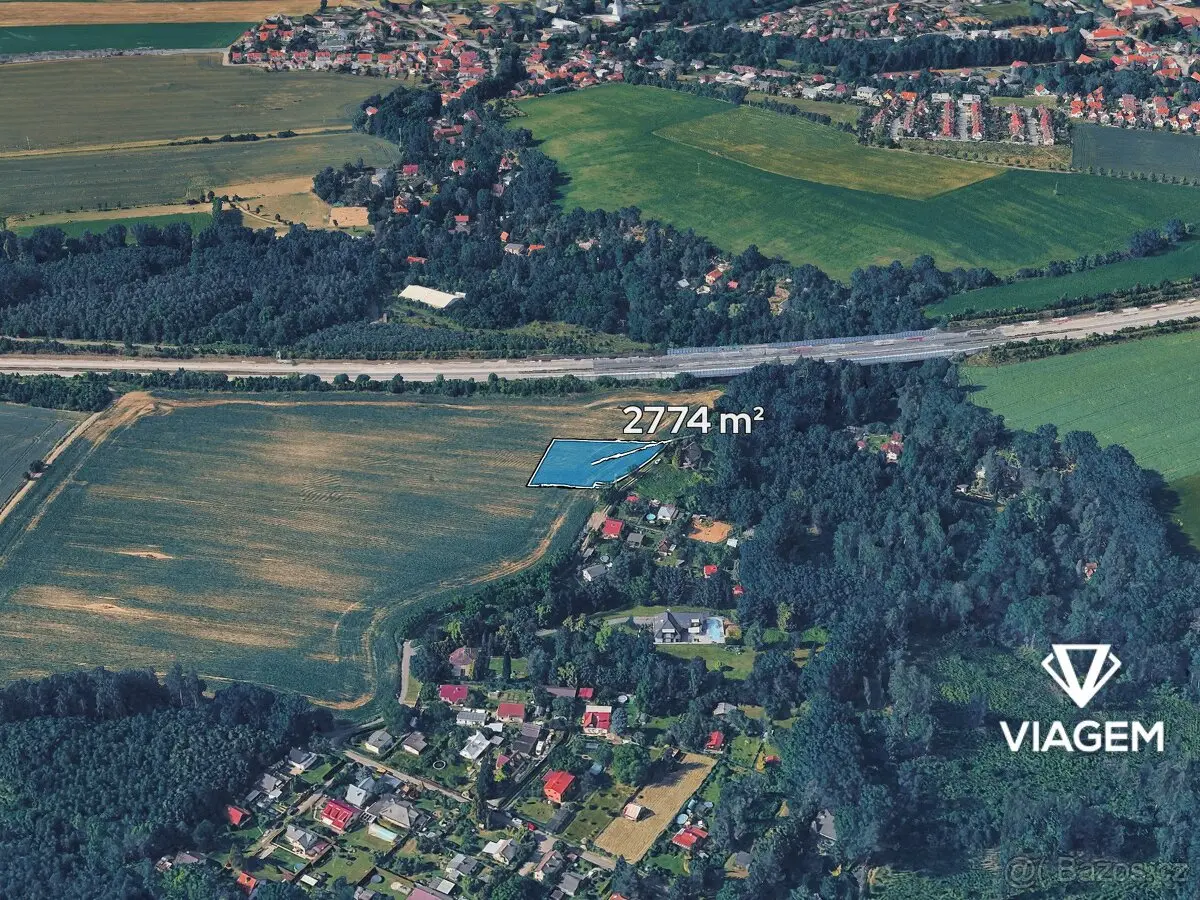 Prodej pozemku 2774 m², Zdiměřice u Prahy · Jesenice
