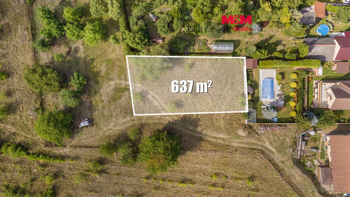 Prodej pozemku 637 m², Chrást u Poříčan · Chrást