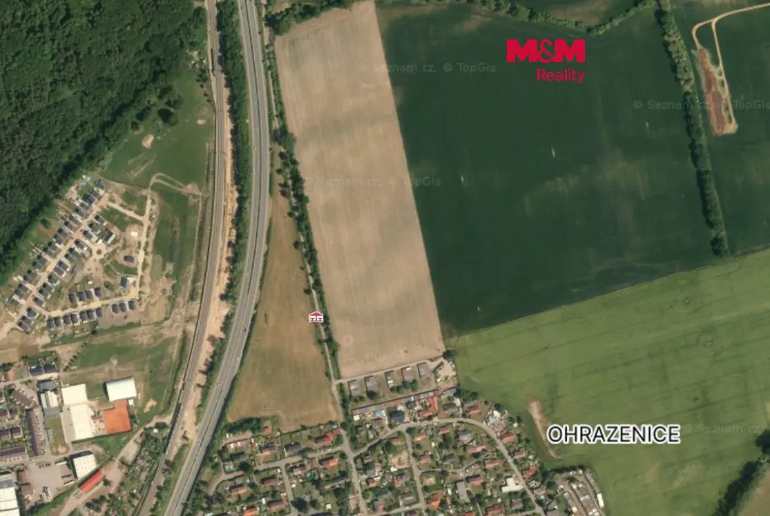 Prodej pozemku 7747 m², Semtín · Pardubice