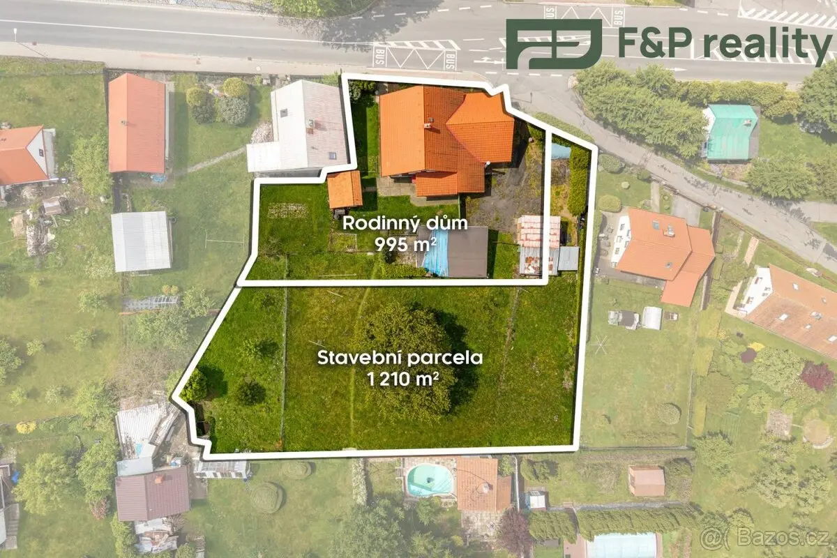 Prodej pozemku 1210 m², Chrudim · 538 07