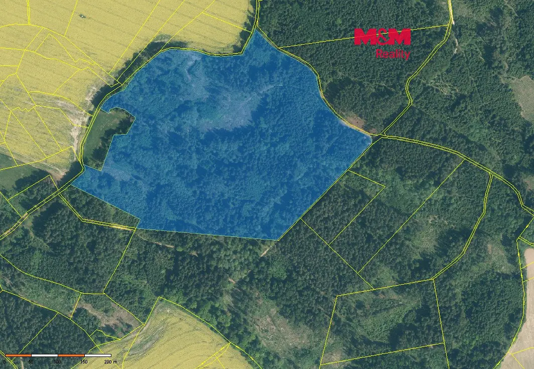 Prodej pozemku 1022 m², Písek · 399 01