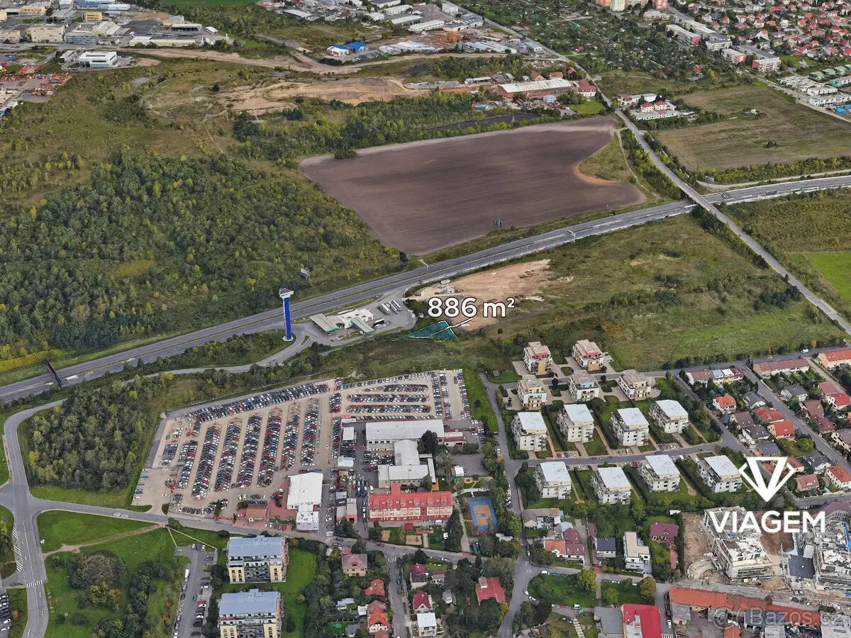 Prodej pozemku 886 m², Hostivař