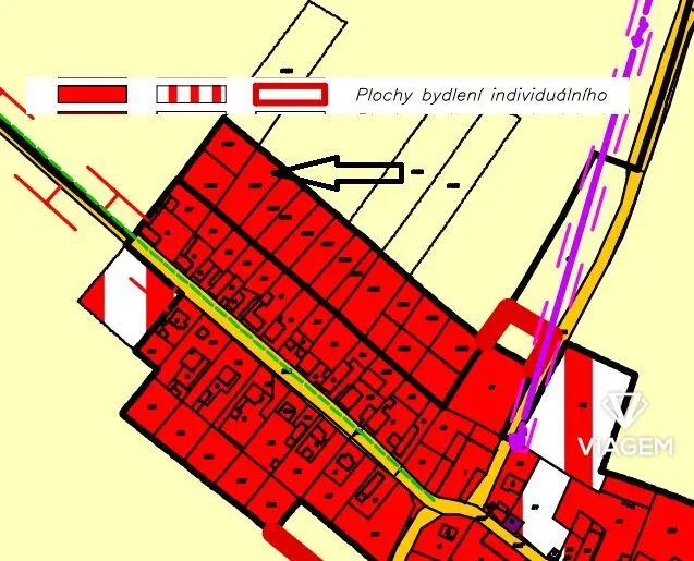 Prodej pozemku 1166 m², Kolín · 281 44