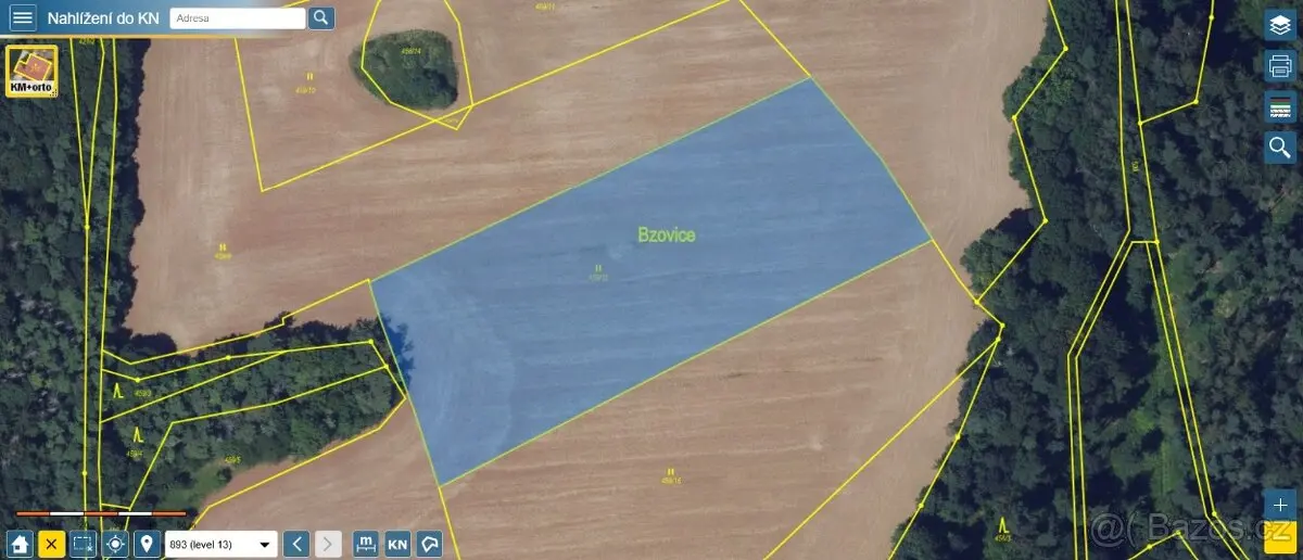 Prodej pozemku 9340 m², Blansko · 679 61