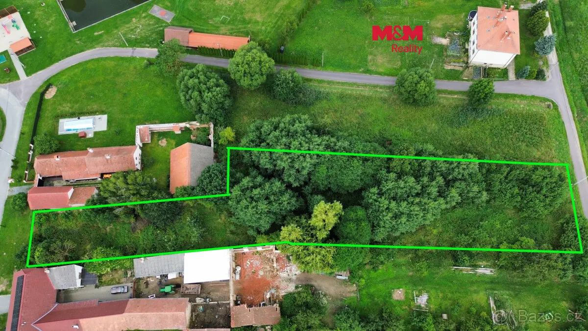 Prodej pozemku 3467 m², Jindřichův Hradec · 380 01