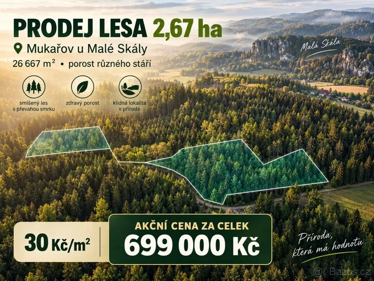 Prodej pozemku 26667 m², Jablonec nad Nisou · 468 22