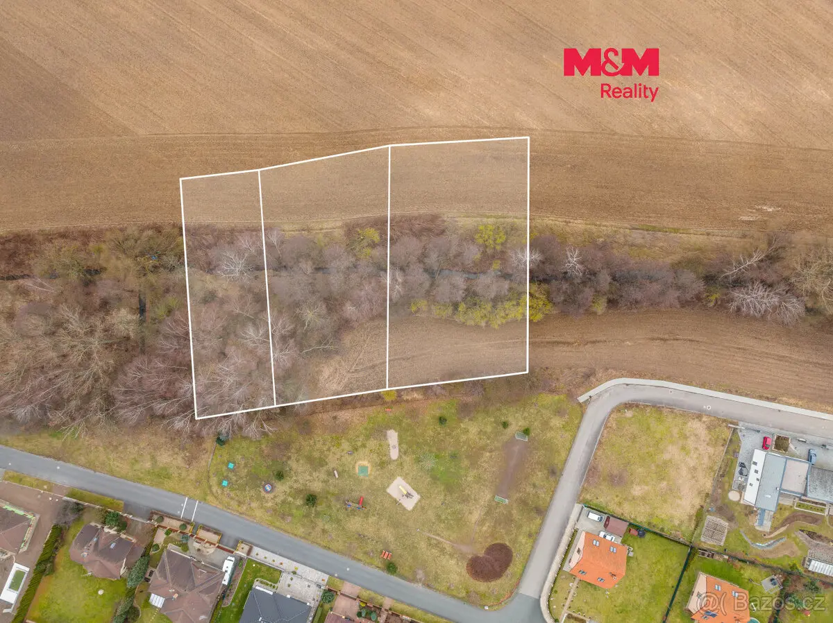 Prodej pozemku 6290 m², Úvaly u Prahy · Úvaly