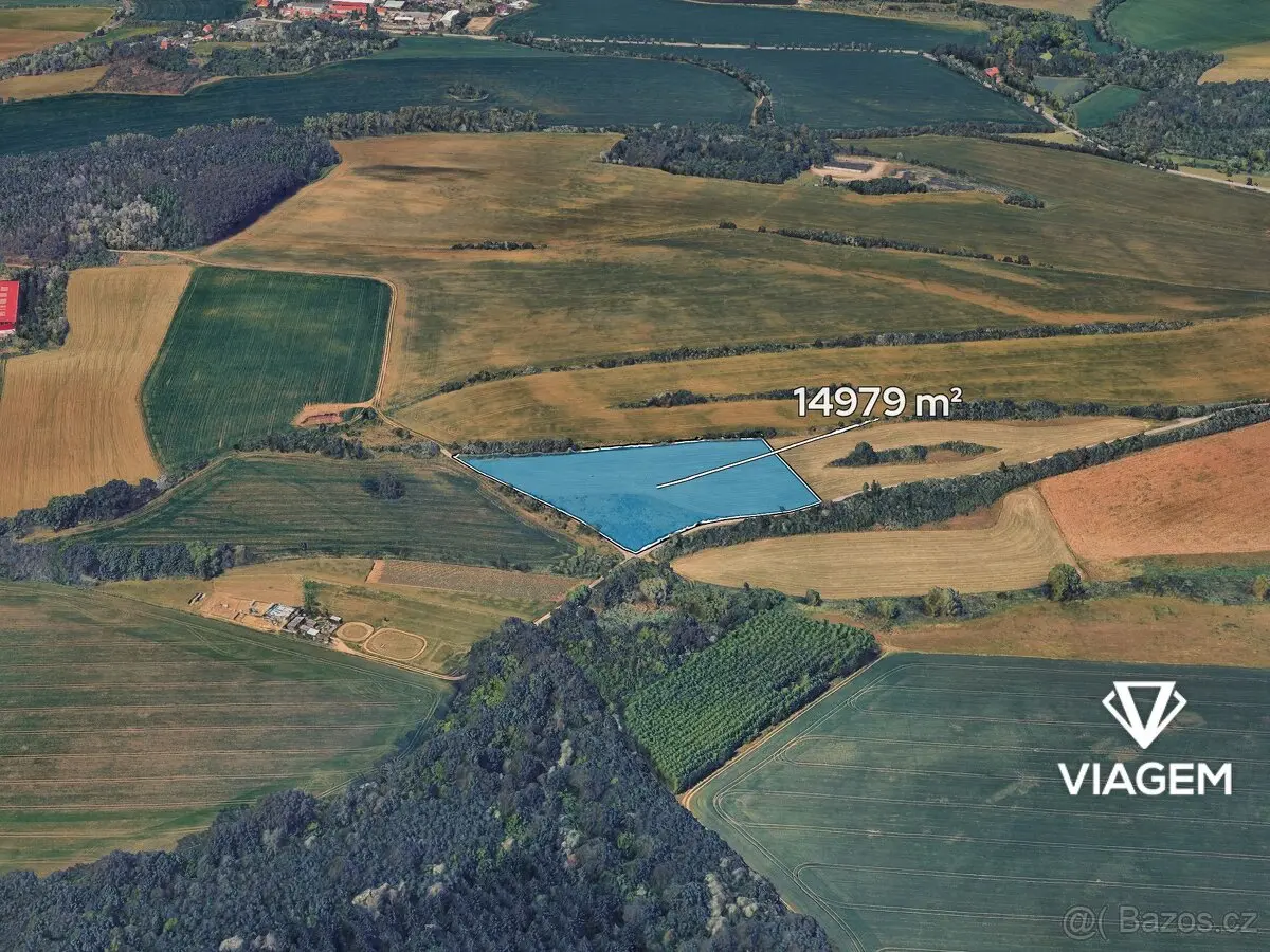 Prodej pozemku 14979 m², Tachlovice