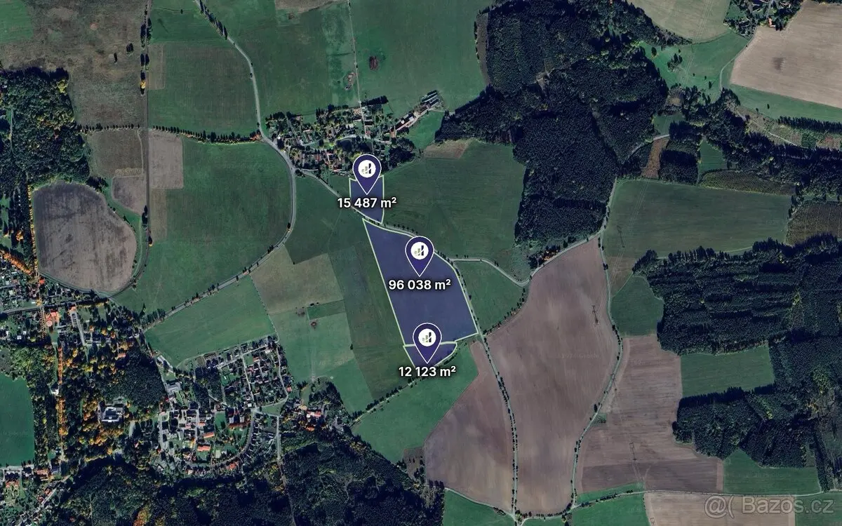 Prodej pozemku 15487 m², Tachov · 349 53