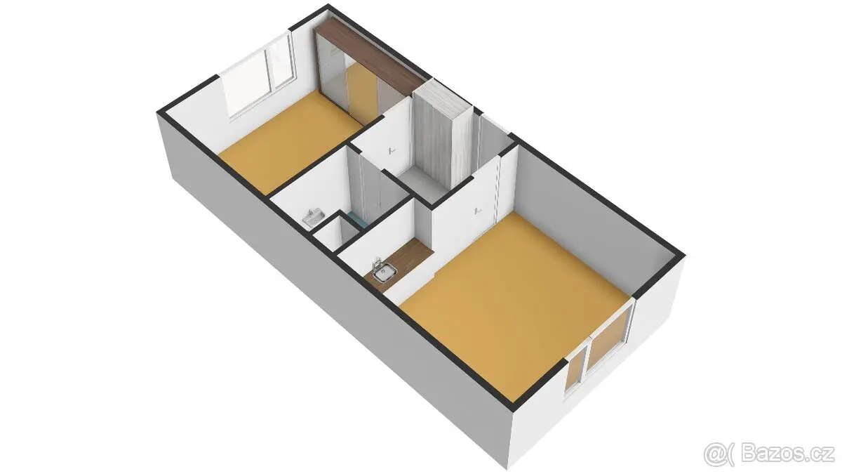 Prodej bytu 2+kk 43 m², Růžodol I · Liberec