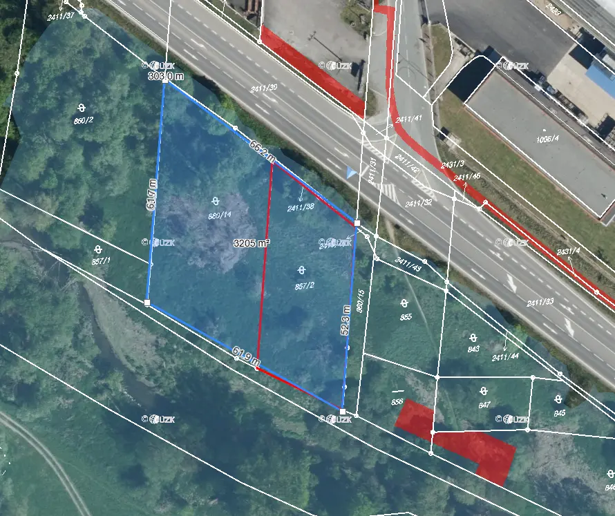 Pronájem pozemku 3200 m², Hradec Králové · 503 46
