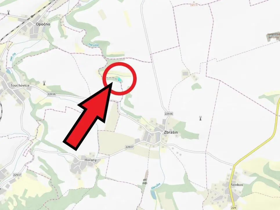 Prodej pozemku 1578 m², Louny · 440 01