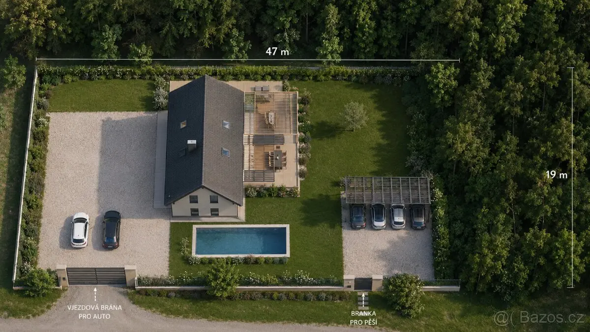 Prodej pozemku 1000 m², Měšice u Tábora · Tábor