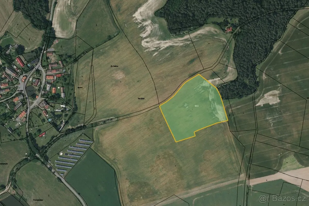 Prodej pozemku 25592 m², Rokycany · 338 08