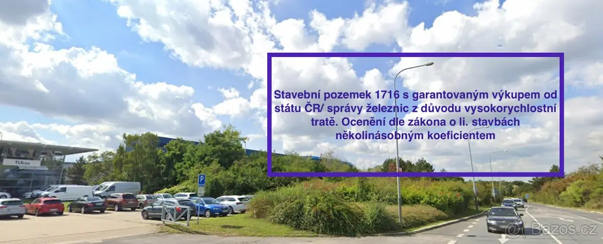 Prodej pozemku 1716 m², Hostivař