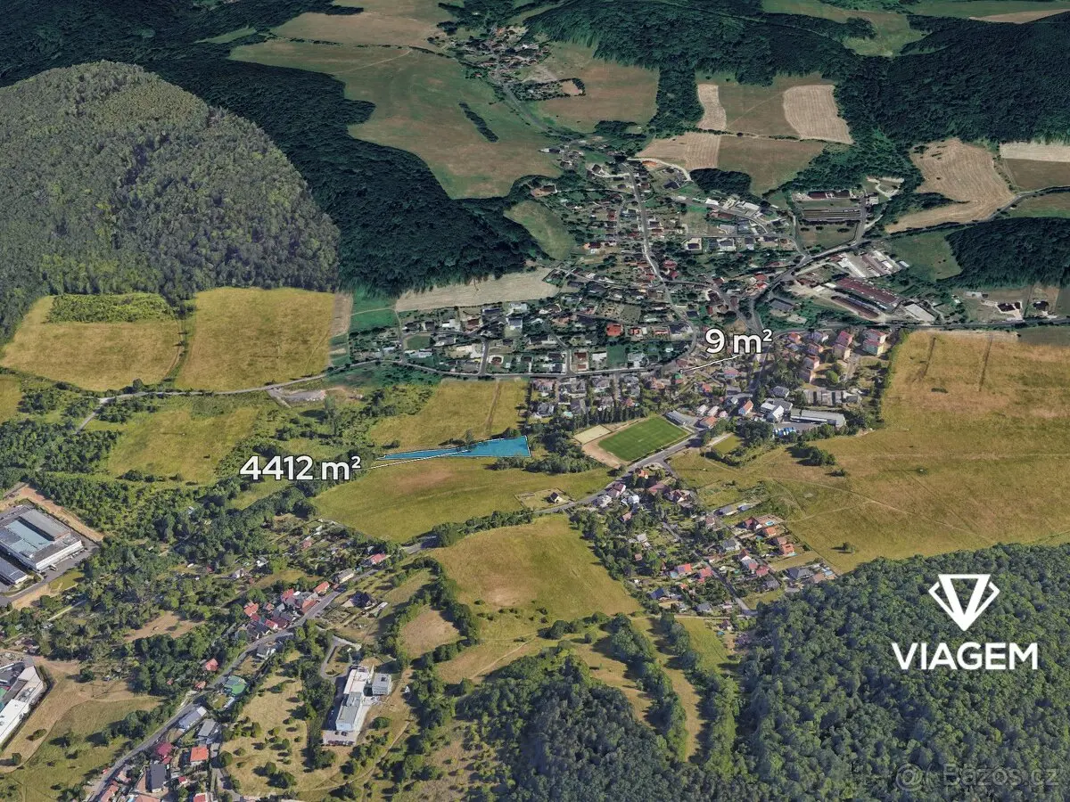 Prodej pozemku 4421 m², Ústí nad Labem · 400 02