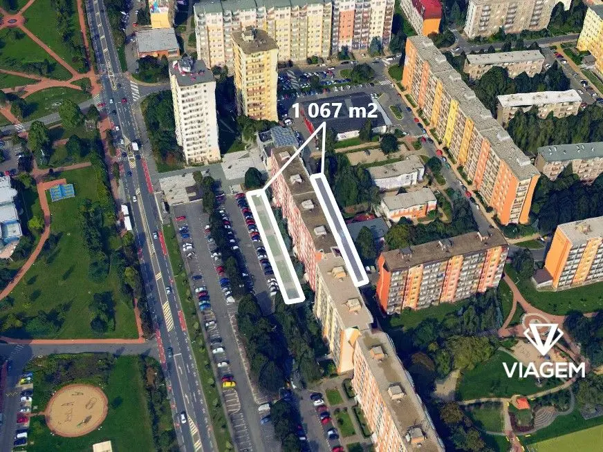 Prodej pozemku 1067 m², Letňany
