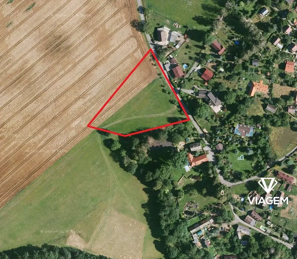 Prodej pozemku 7067 m², Velké Popovice