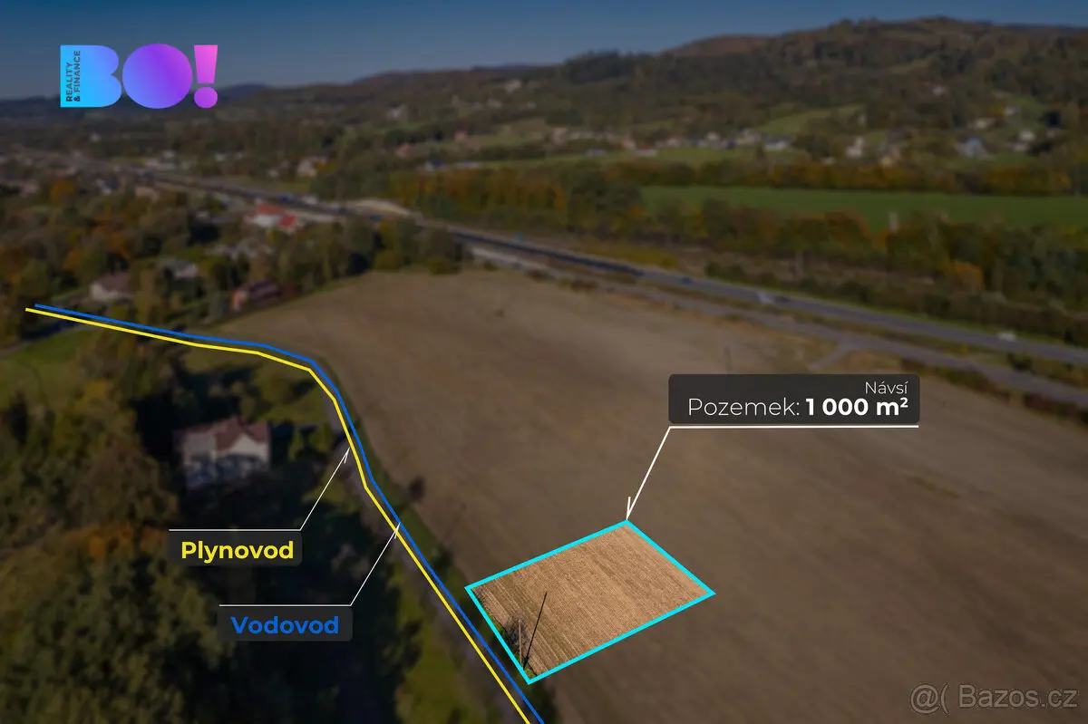 Prodej pozemku 1000 m², Návsí