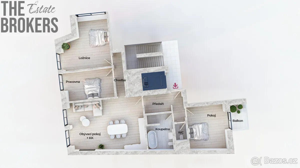Prodej bytu 4+kk 118 m², Suchdol