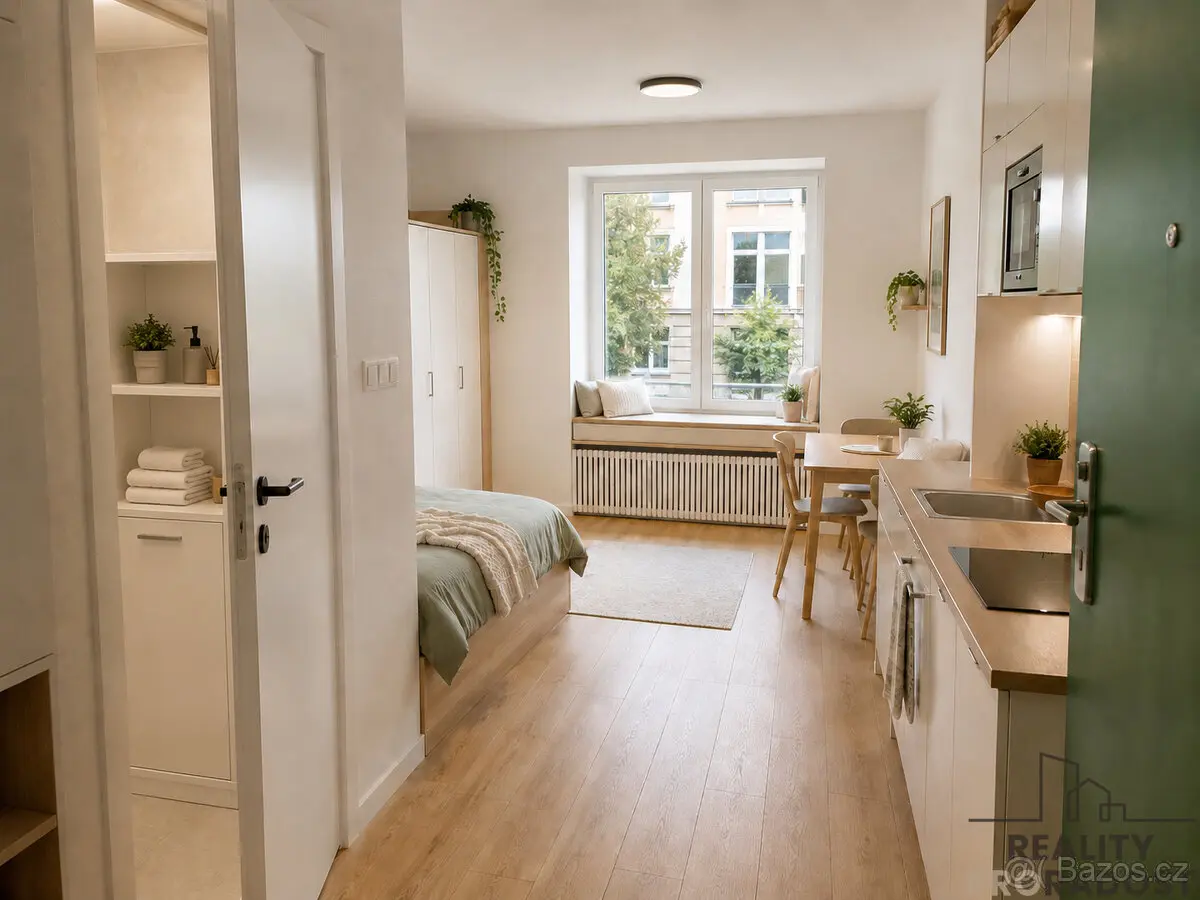 Prodej bytu 1+kk 25 m², Staré Hodolany a Bělidla · Olomouc