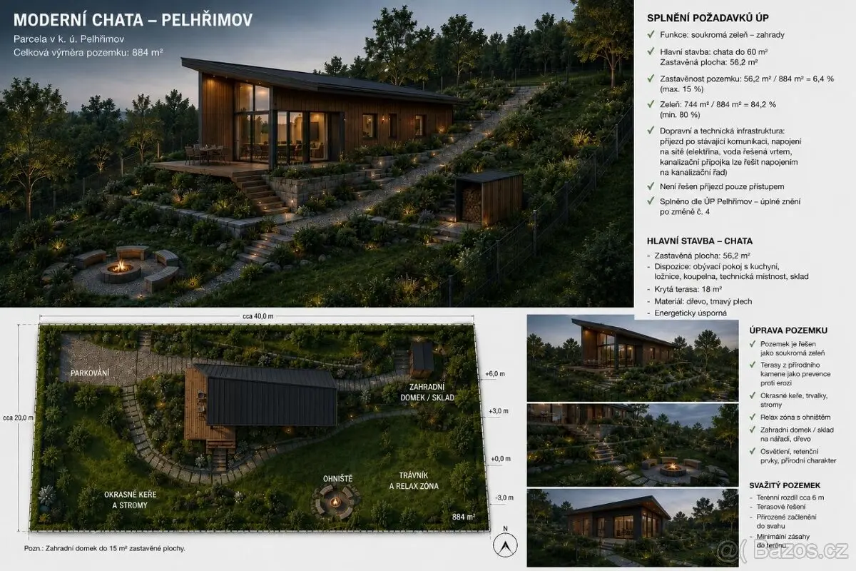 Prodej pozemku 60 m², Pelhřimov · 393 01