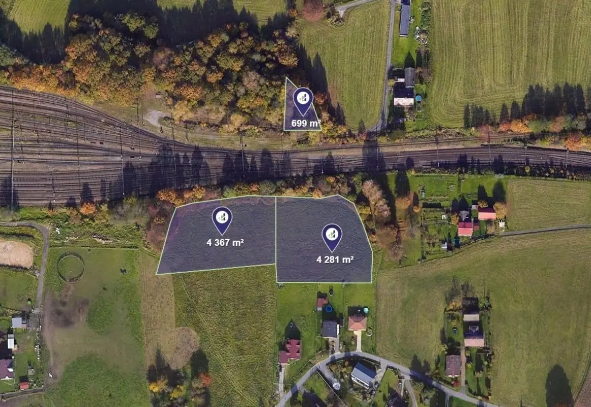 Prodej pozemku 22274 m², Bartovice · Ostrava