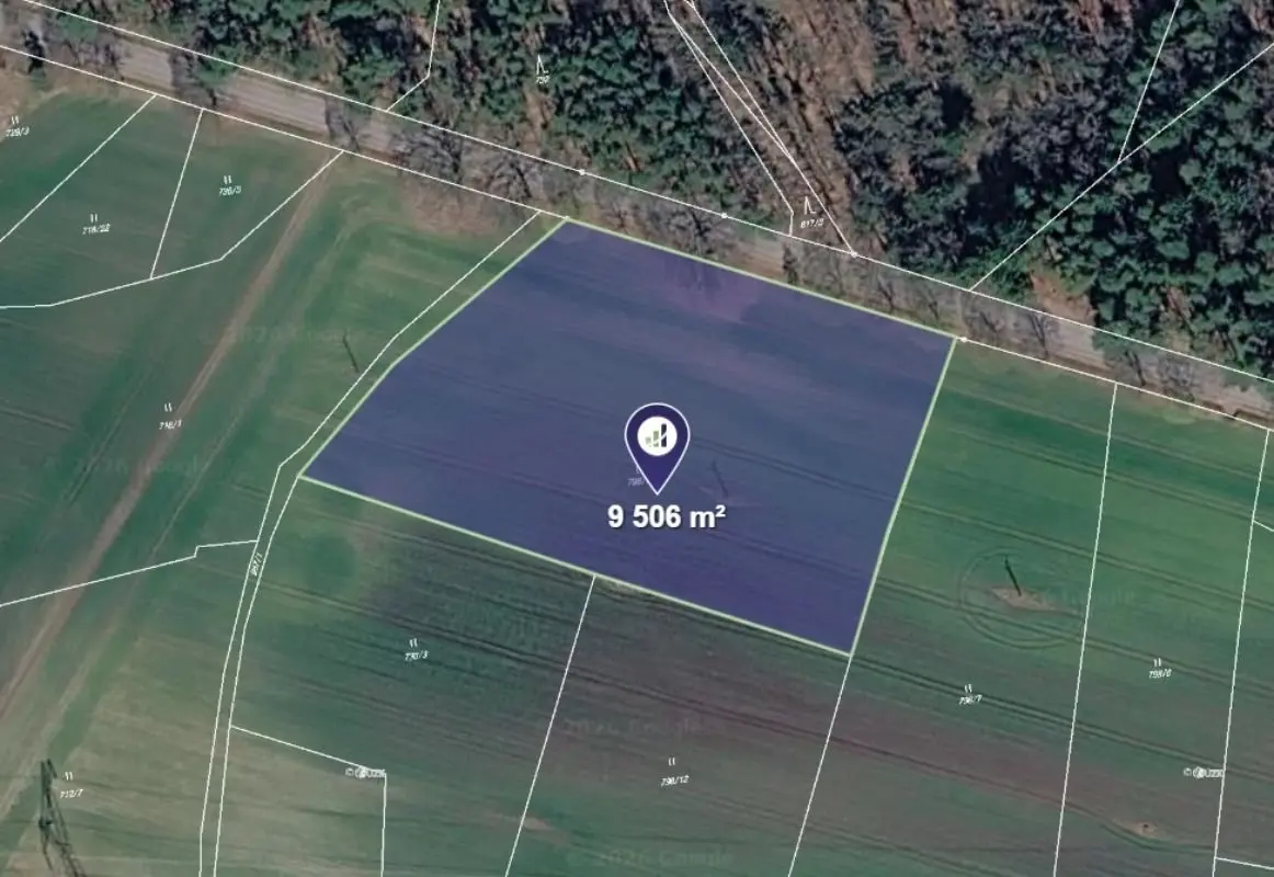 Prodej pozemku 9506 m², Jindřichův Hradec · 379 01