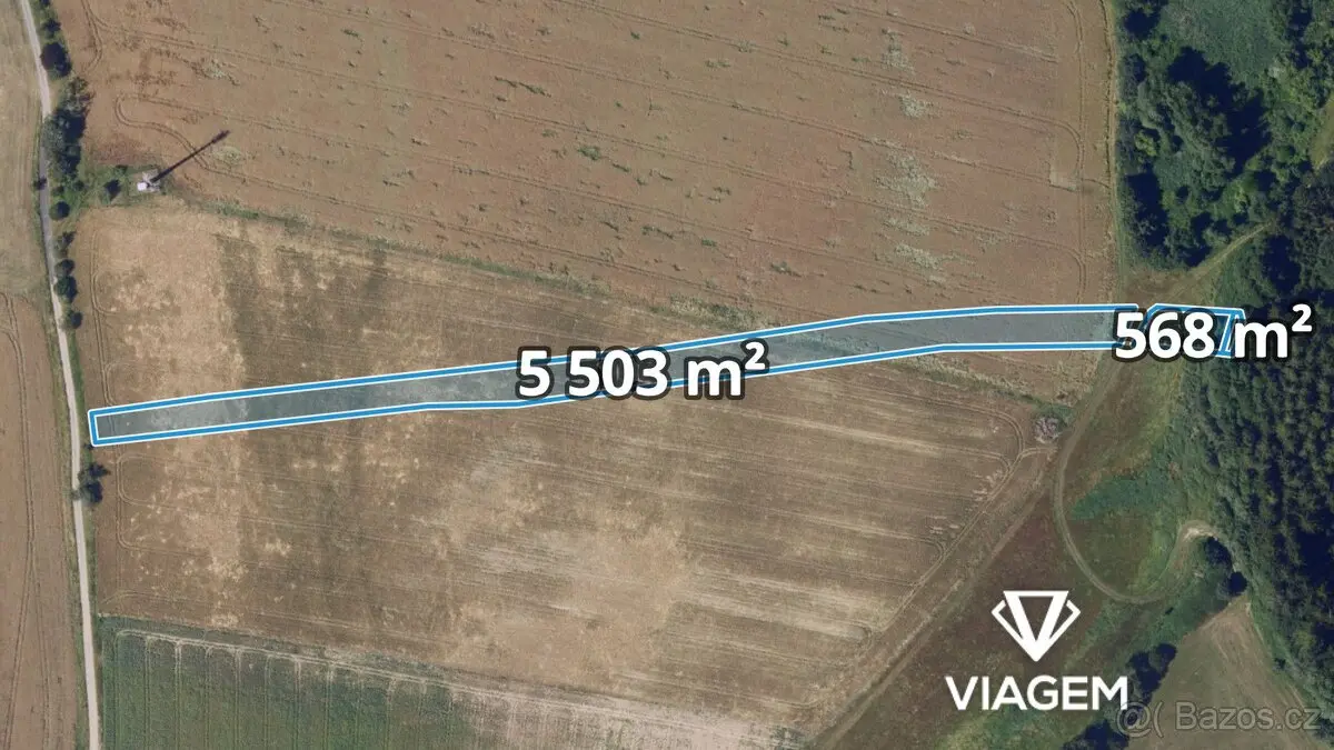 Prodej pozemku 6071 m², Havlíčkův Brod · 583 01