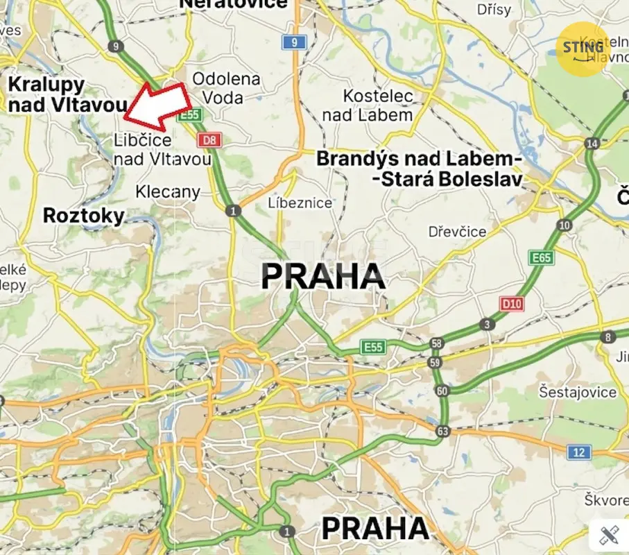 Prodej pozemku 1071 m², Mělník · 278 01