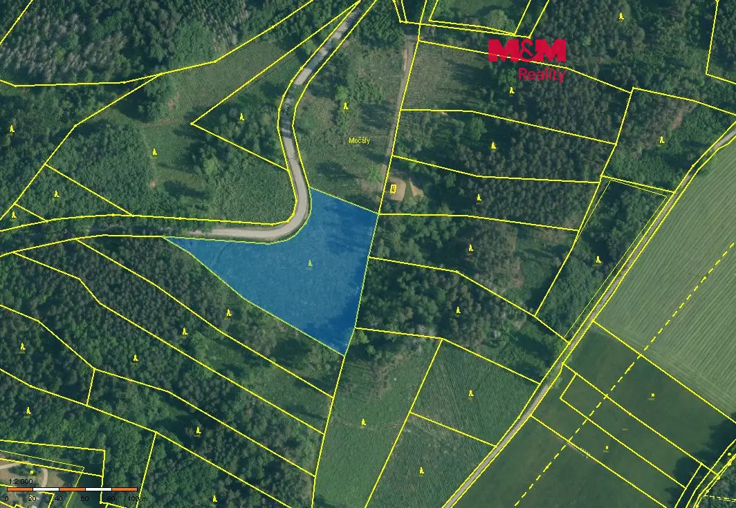 Prodej pozemku 9032 m², Strakonice · 389 01