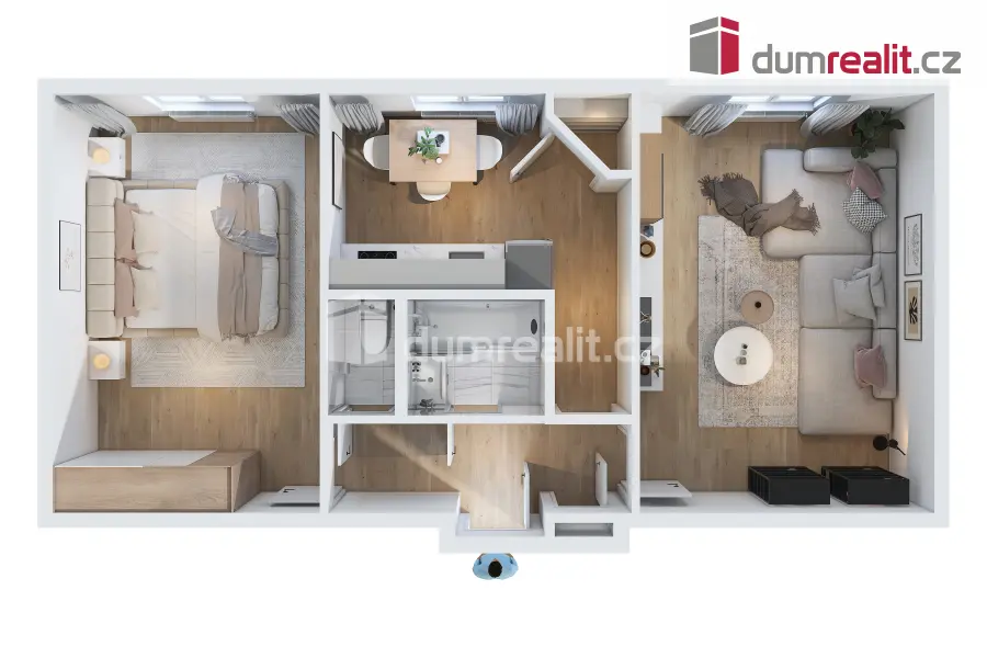 Prodej bytu 2+1 53 m², Střekovské nábřeží · Střekov · Ústí nad Labem
