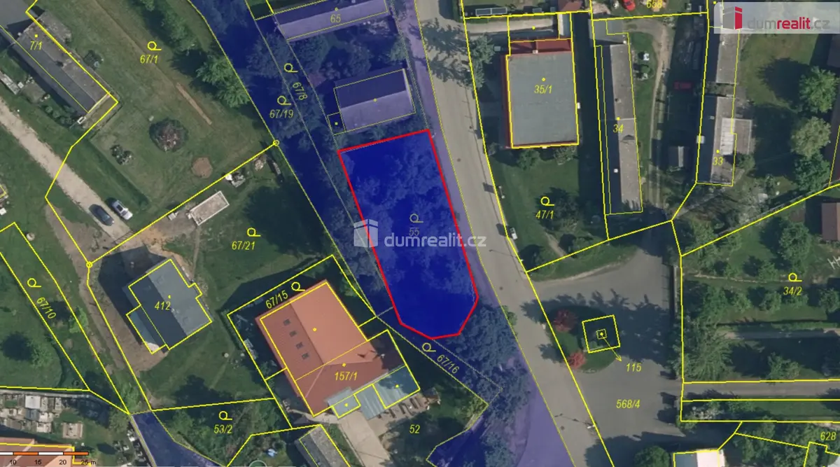 Prodej pozemku 759 m², Semčice