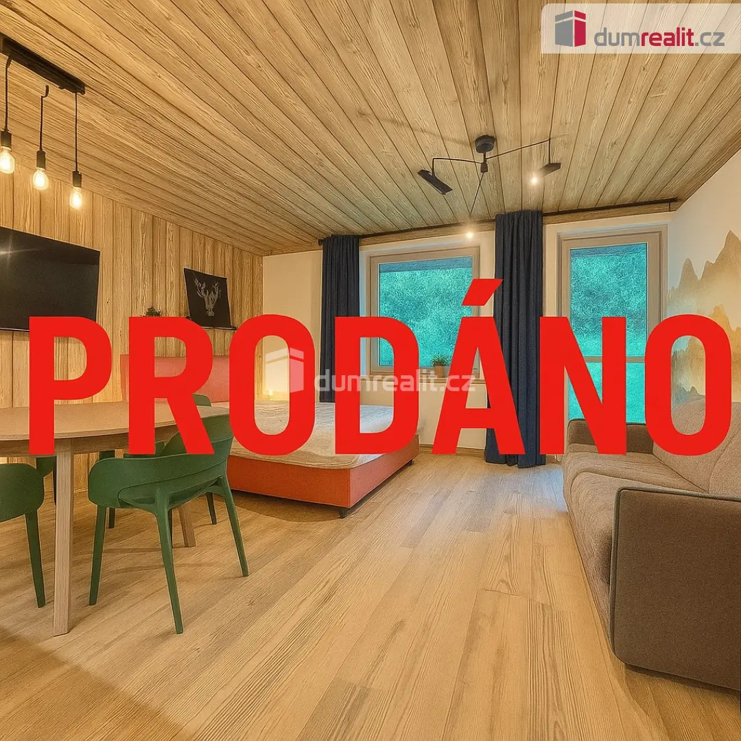 Prodej bytu 1+kk 40 m², Harrachov