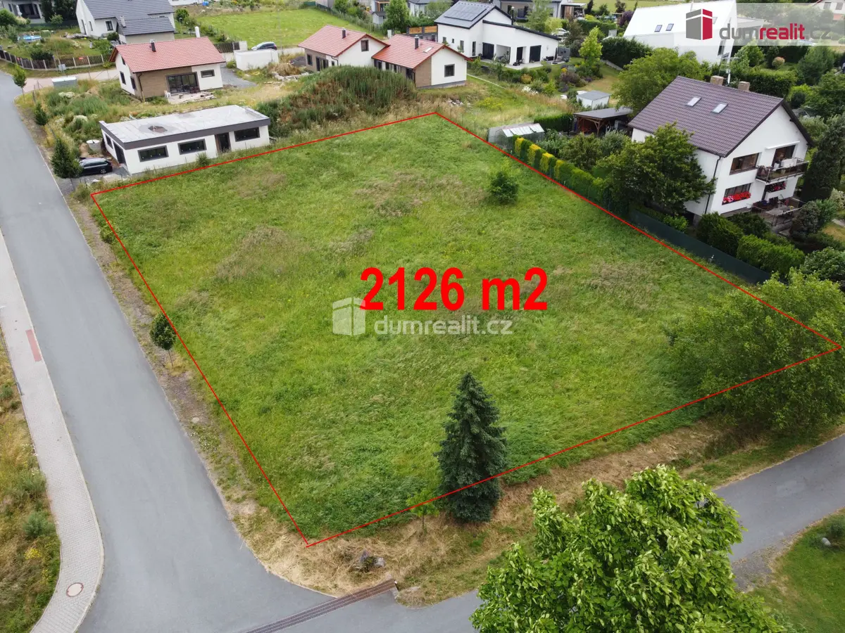 Prodej pozemku 2126 m², Struhařov u Mnichovic · Struhařov