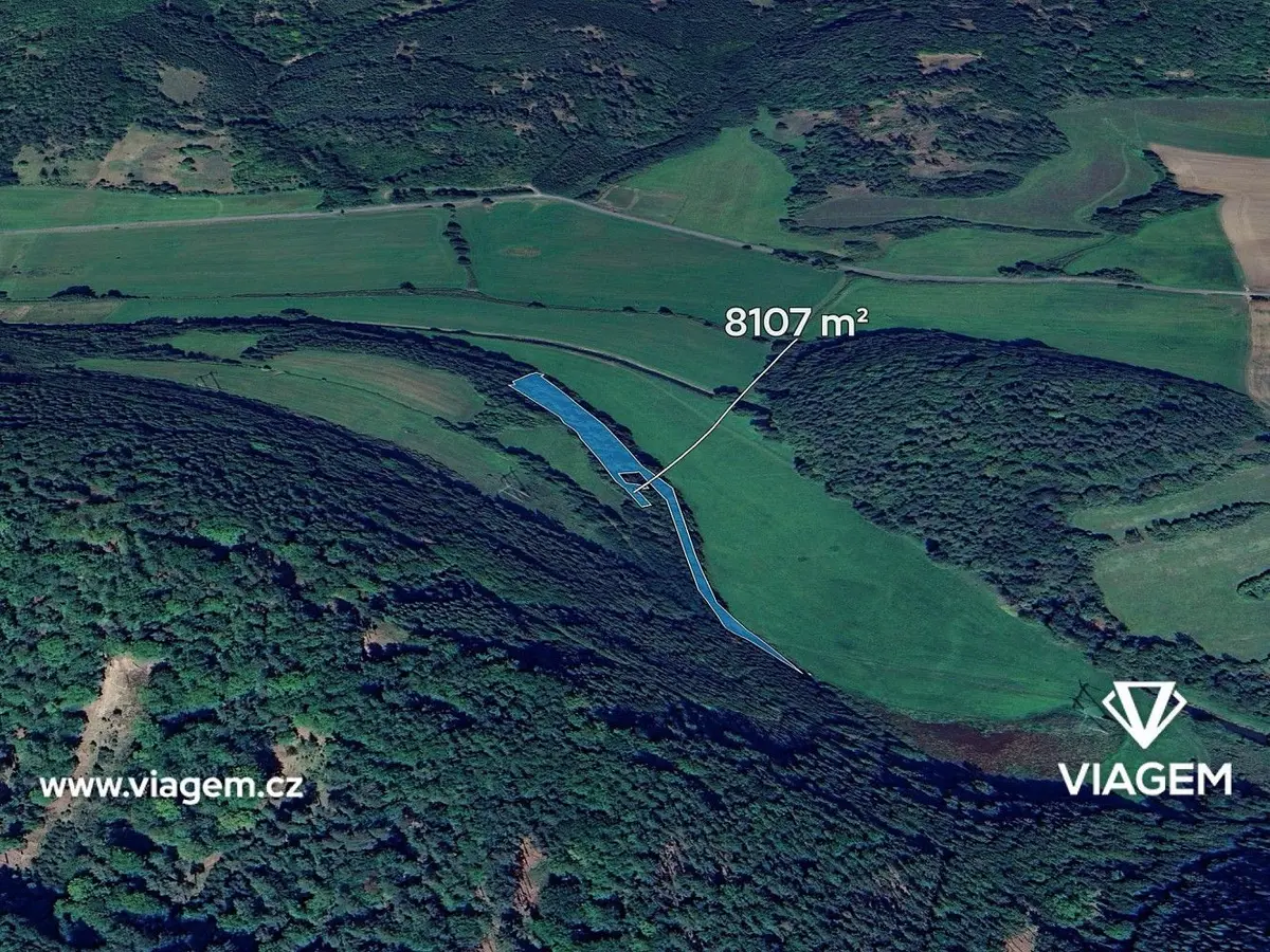 Prodej pozemku 4729 m², Vranová · Vranová Lhota