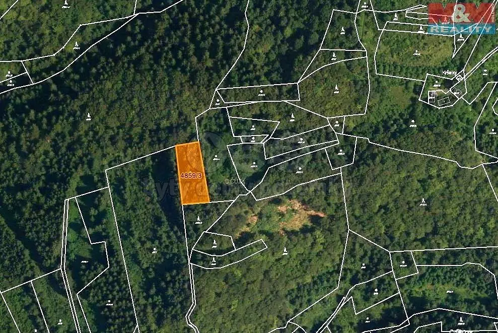 Prodej pozemku 5001 m², Halenkov
