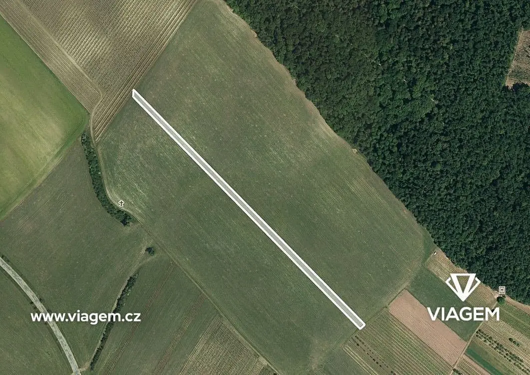 Prodej pozemku 1011 m², Starý Poddvorov