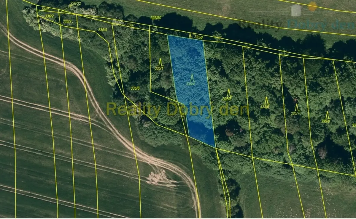 Prodej pozemku 1839 m², Benkovice · Hradec nad Moravicí