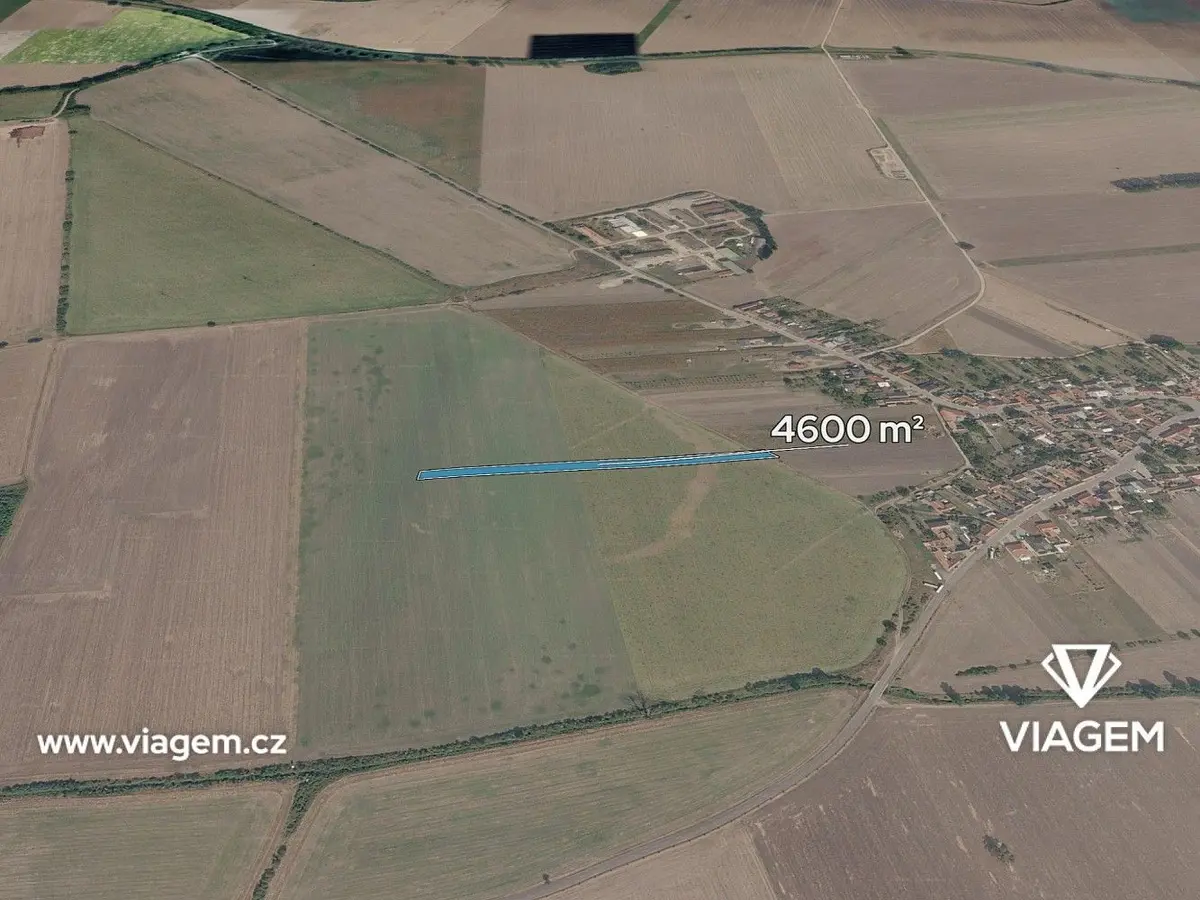 Prodej pozemku 4600 m², Kněždub