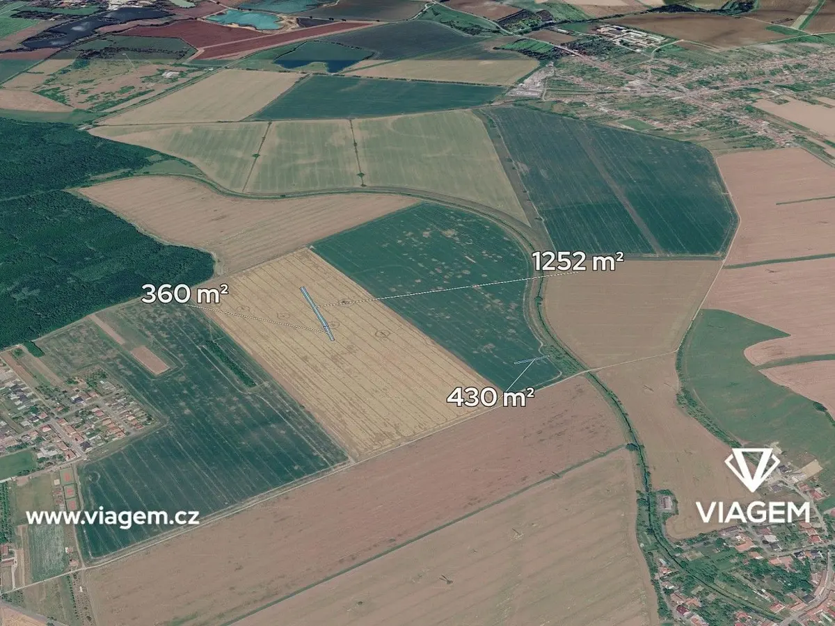 Prodej pozemku 1706 m², Mistřice II · Mistřice