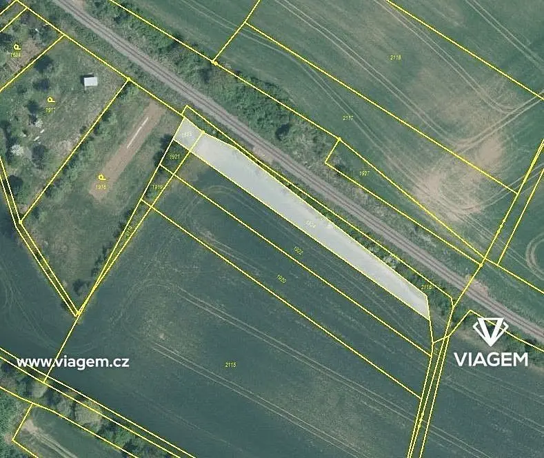 Prodej pozemku 1191 m², Zborovice