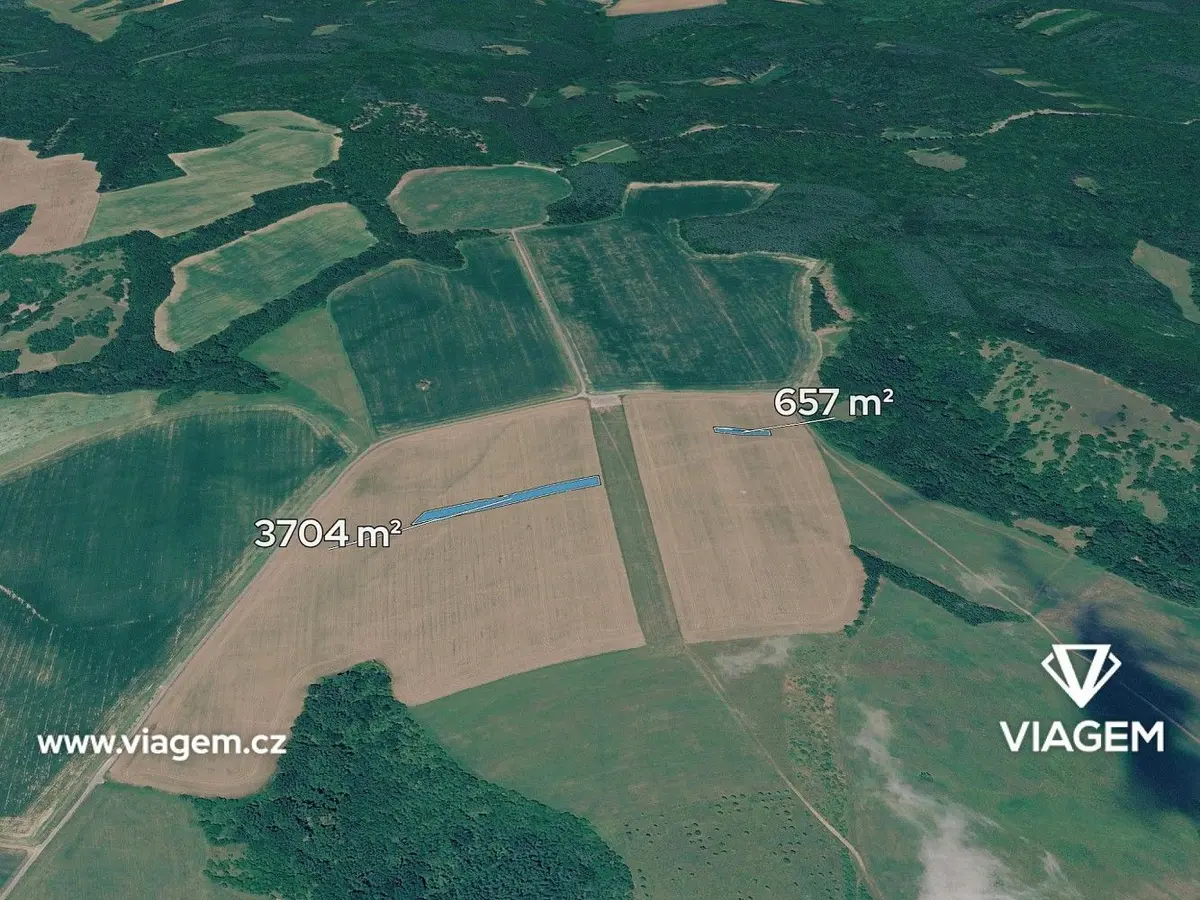 Prodej pozemku 4361 m², Drslavice