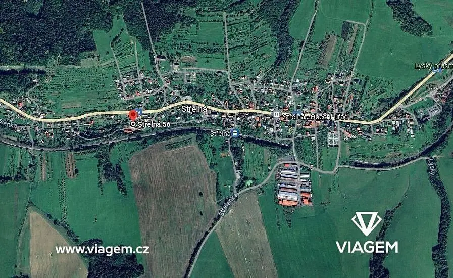 Prodej pozemku 638 m², Střelná