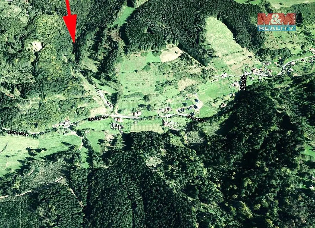 Prodej pozemku 5536 m², Halenkov