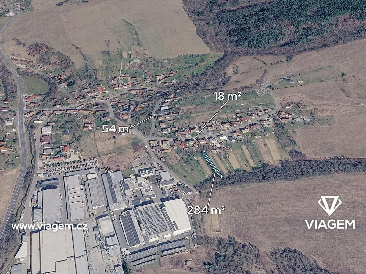 Prodej pozemku 151 m², Kaňovice u Luhačovic · Kaňovice