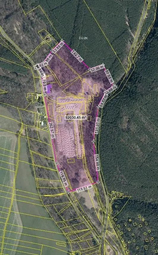 Pronájem pozemku 50000 m², Bělá pod Bezdězem