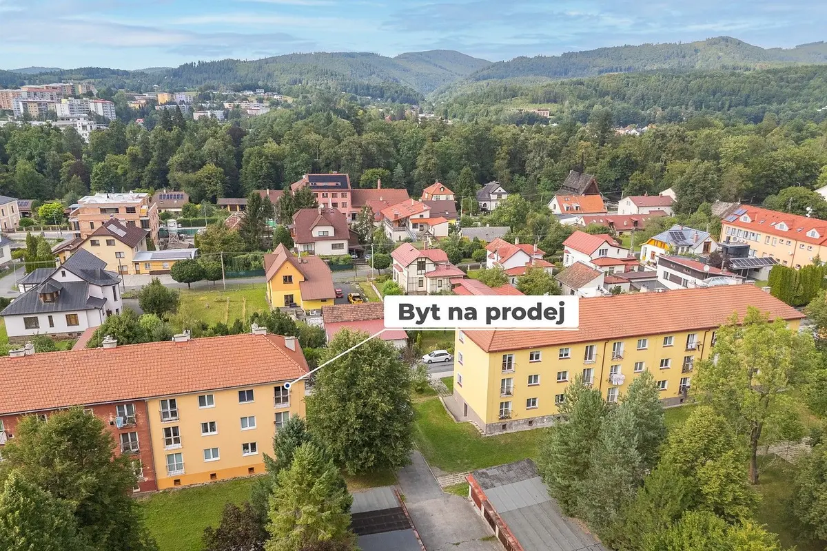Prodej bytu 2+1 50 m², Jiřího Wolkera · Rožnov pod Radhoštěm