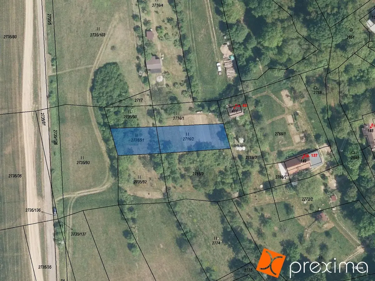 Prodej pozemku 410 m², Kudlovice