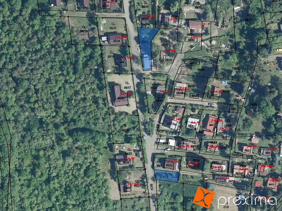 Prodej pozemku 10 m², Poláky · Chbany